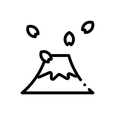 Tam pil simgesi. Beyaz Arkaplanda İnce Doğrusal Tasarım