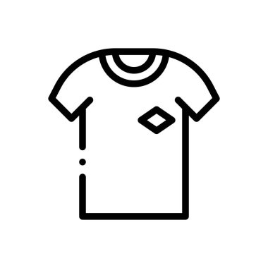 Futbol kupası ikonu. Beyaz Arkaplanda İnce Doğrusal Tasarım