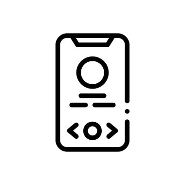 Simgeyi büyüt. Beyaz Arkaplanda İnce Doğrusal Tasarım