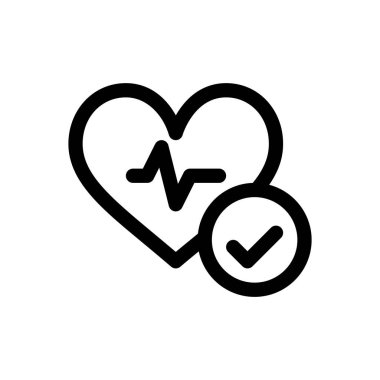 iyileştirme simgesi. Beyaz Arkaplanda İnce Doğrusal Tasarım