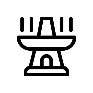 sıcak satış ikonu. Beyaz Arkaplanda İnce Doğrusal Tasarım