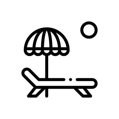 Holland ikonu. Beyaz Arkaplanda İnce Doğrusal Tasarım