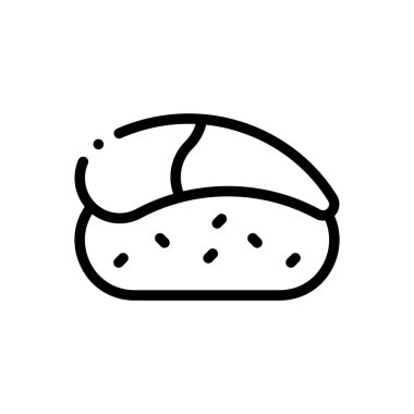 Simgeyi tut. Beyaz Arkaplanda İnce Doğrusal Tasarım