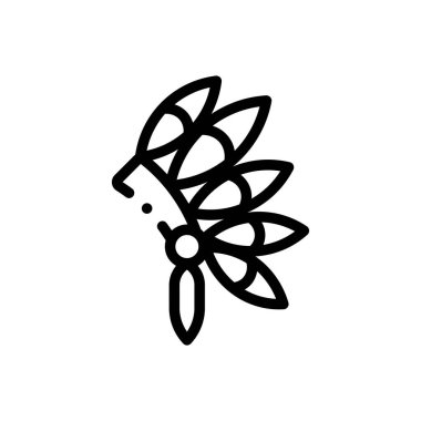 başlık simgesi. Beyaz Arkaplanda İnce Doğrusal Tasarım