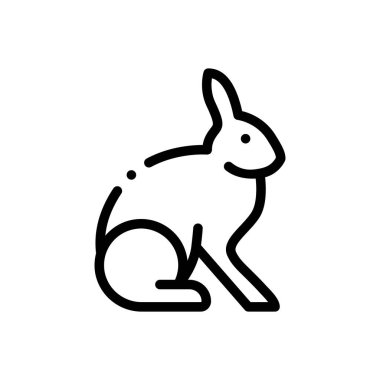 Haricira ikonu. Beyaz Arkaplanda İnce Doğrusal Tasarım