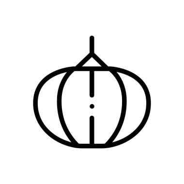 Cellat ikonu. Beyaz Arkaplanda İnce Doğrusal Tasarım