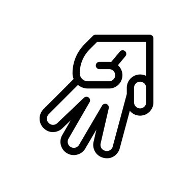 El sabunu ikonu. Beyaz Arkaplanda İnce Doğrusal Tasarım