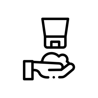 El matkabı ikonu. Beyaz Arkaplanda İnce Doğrusal Tasarım