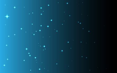 Parlak yıldızlı soyut alan arkaplanı