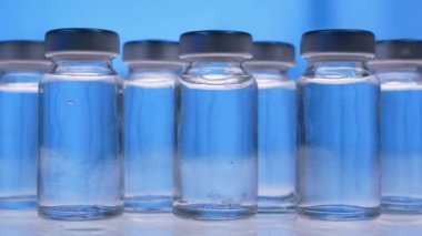 Pharmaceutical Bottles close up