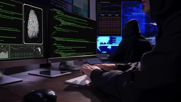 Cyber Crime Hackers Attack — Video