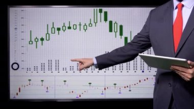 Trader Looking Stock Market Data 