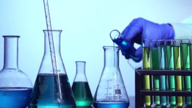 Scientist Making Research On Lab