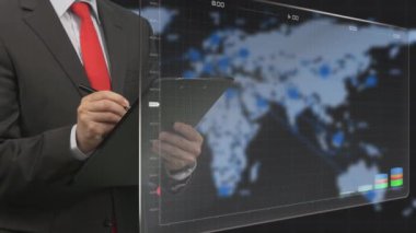 işadamı ile değmek perde