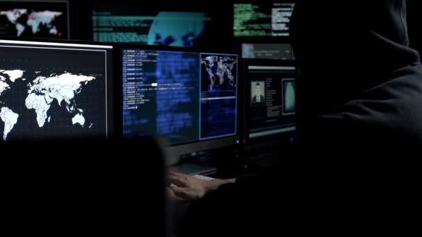 Набір Коду Хакера — стокове відео