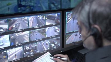 Trafik Kontrol Odası Görünümü