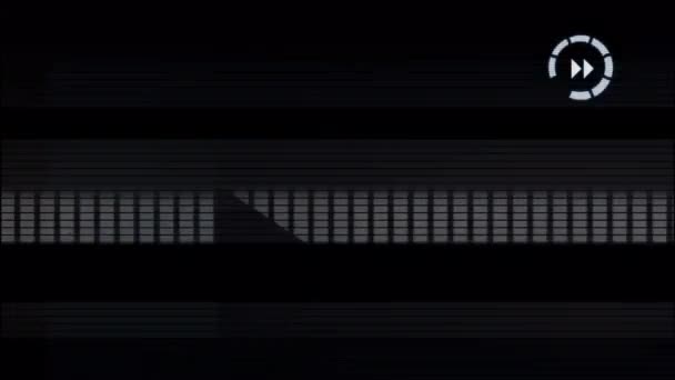 Красивий Vfx Кліп Fast Forward Rewind Анімації Готові Перетягнути Скинути — стокове відео