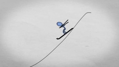 Tatlı bir çizgi film karakteri olan sihirli bir Noel hikayesi (Inkman) mutlu tatiller ve mutlu yıllar diliyor.!