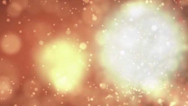 Partículas Brilhantes Claras Sobreposições Transições Luz Bokeh Vfx Arraste Solte — Vídeo de Stock