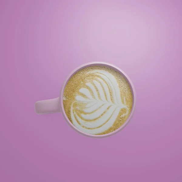 Velentines bir fincan kahve.