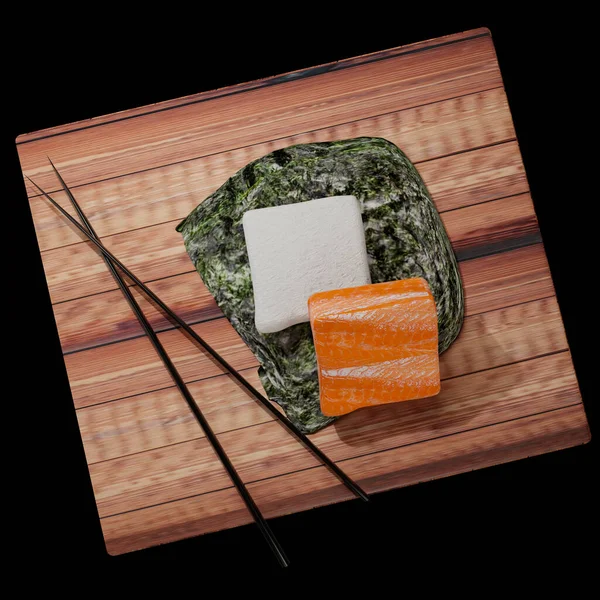 Моделирование Продуктов Питания Суши — стоковое фото