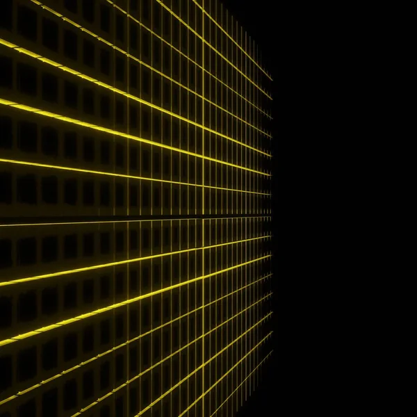 Neon ışıkları 3 boyutlu. Modelleme