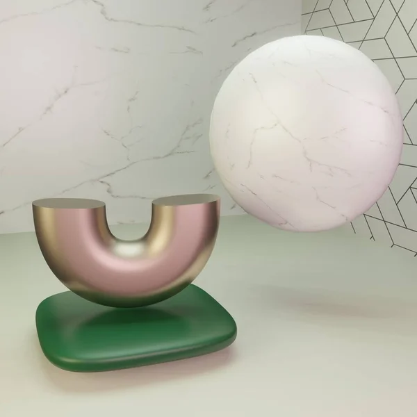 3D figürler, dokular ve ışıltı