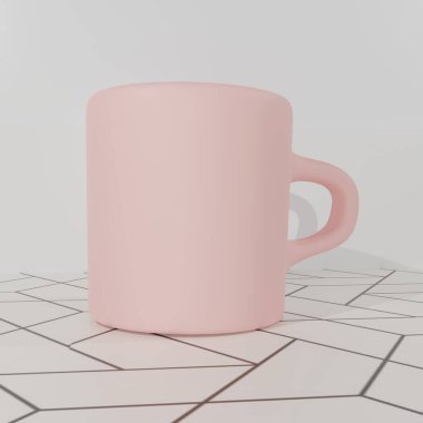 Şeftalili kahvaltı fincanı.