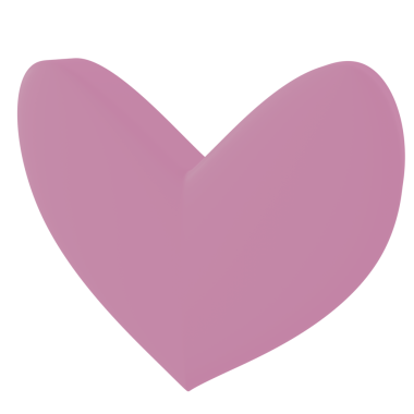 kalp şekli simgesi, vektör tasarımı