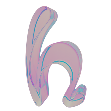 F harfinin vektör illüstrasyonu