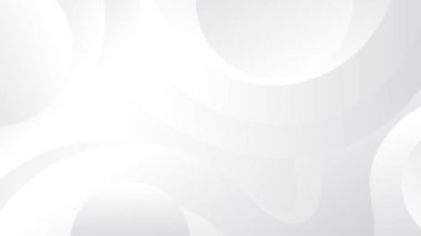 Simple abstract white background animated