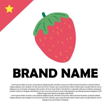 Yiyecek ve içecek logosunun ücretsiz vektör çizimi. modern, basit, web simgesi, işaret, piktogram yazı 