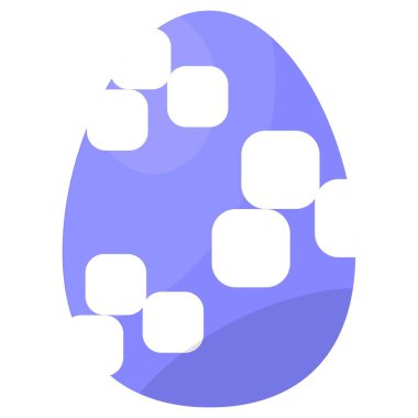 easter eggs icon, vector illustration , decoration eggs , egg hunter