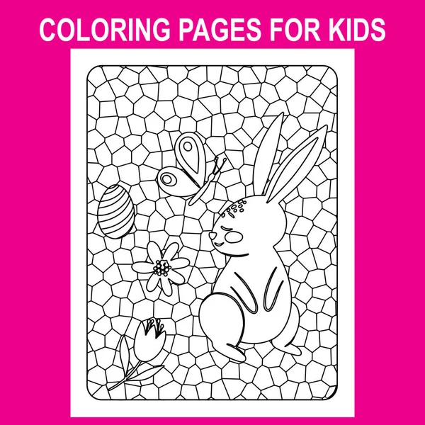 Print Easter Coloring Book for Toddlers, Stand glass coloring pages for kids, Easter coloring pages picture