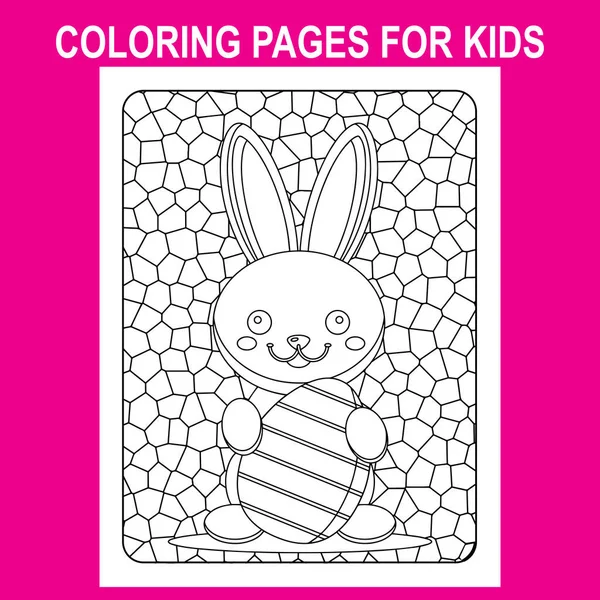 Print Easter Coloring Book for Toddlers, Stand glass coloring pages for kids, Easter coloring pages picture