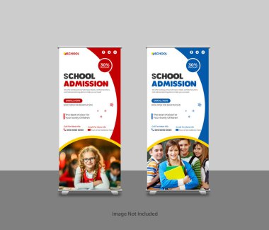 Modern Okula Dönüş Kayıt Şablonu, Okul Katılım Pankartı Tasarımları ve Üniversiteler, Üniversiteler ve Koçluk Merkezleri için Sancaklar