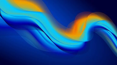 Soyut renkli arkaplan tasarımı ya da modaya uygun yumuşak renkler ve pürüzsüz karışım ile. Gradyan arkaplan ile modern şablon