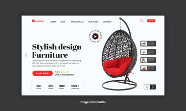 Mobilya İndirme Sayfası Tasarım ve Mobilya Pazarlama Web Sitesi Sancak Tasarımı Şablonu