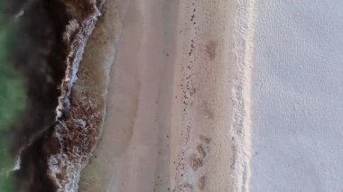 Celestun plajı, Yucatan, Meksika. Yüksek kalite 4k görüntü