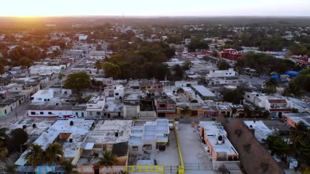 Plaja Celestun Yucatan Mexic Înregistrare Înaltă Calitate — Videoclip de stoc