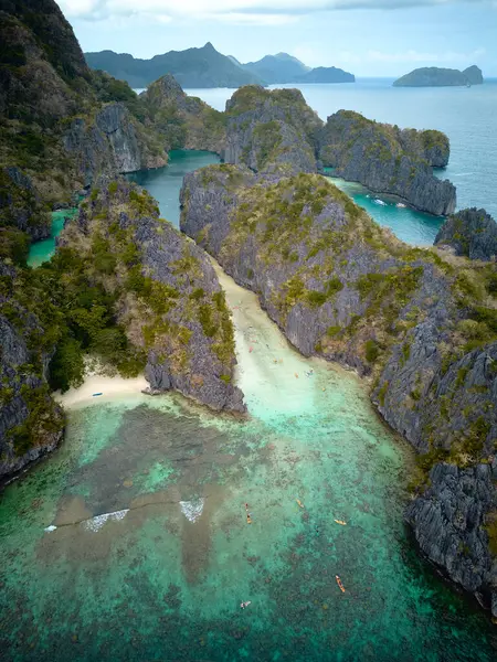 Big Lagoon Nido Palawan Philippines High Quality Photo — Stock Photo, Image