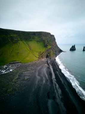  Vik Black Beach İzlanda İHA 'sı