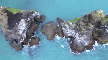  Vik Black Beach İzlanda İHA 'sı