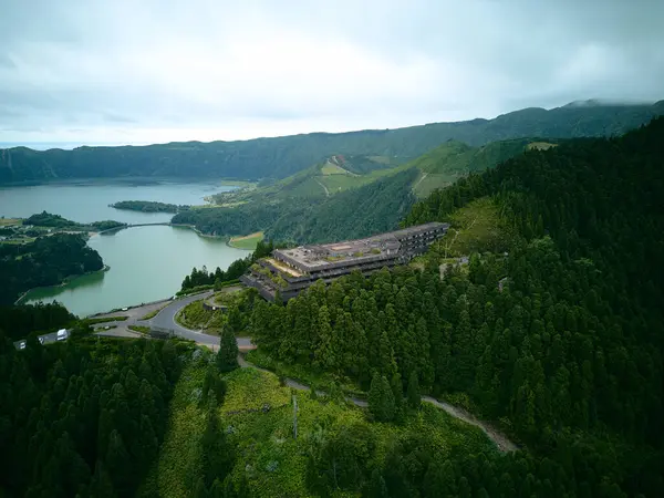 Monte Palace, Azores Sao Miguel 'i terk etti. 