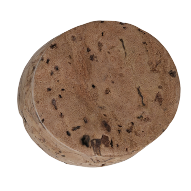 Şeffaf arkaplanda sıcak rengi olan izole tıpa tıpası