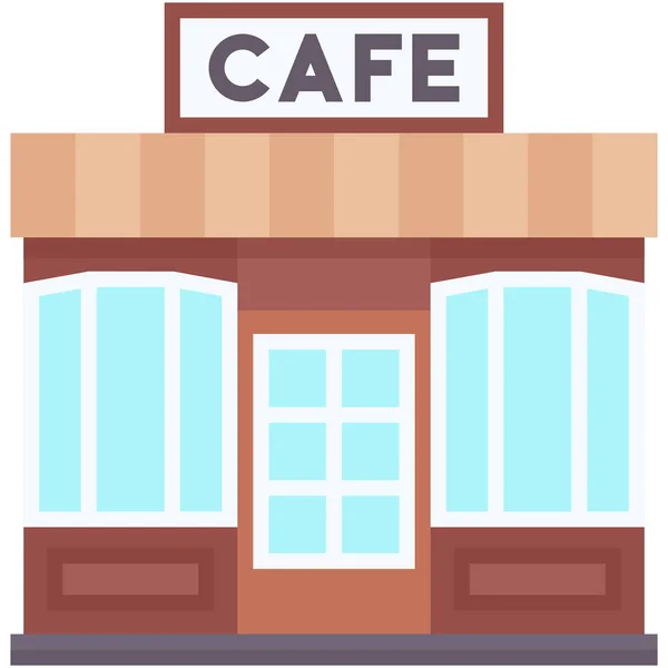 Café Café Icône Vectorielle Café — Image vectorielle