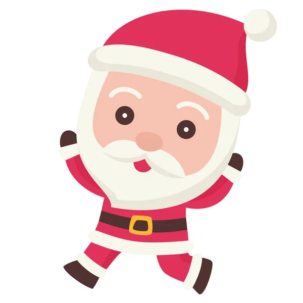 Εικονίδιο Του Santa Claus Doodle Διανυσματική Απεικόνιση — Διανυσματικό Αρχείο
