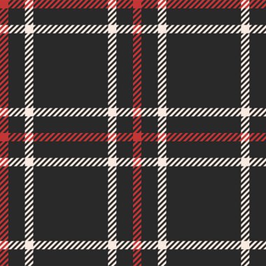 Tartan ya da Madras deseni, Xmas desenli vektör çizimi