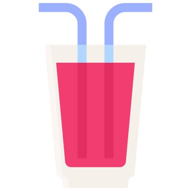 Drink icon, Valentines day related vector illustration