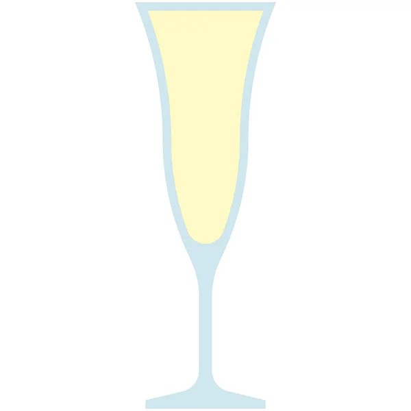 Pousse Cafe Glas Pictogram Cocktail Glas Naam Gerelateerde Vector Illustratie — Stockvector